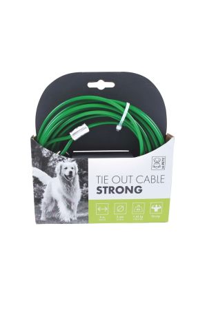 M-Pets Strong Bahçe Bağlama Halatı 9 Metre Yeşil