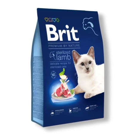 Brit Premium by Nature Kuzulu Kısırlaştırılmış Kedi Maması 8 kg