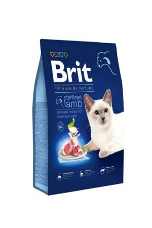 Brit Premium Nature Sterilized Kuzulu Kedi Maması 8 kg