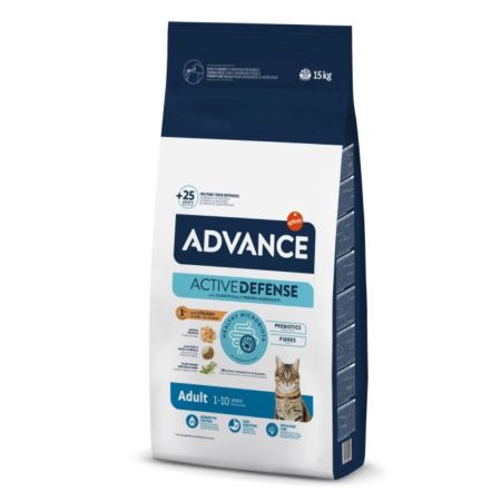 Advance Yüksek Proteinli Tavuklu ve Pirinçli Yetişkin Kedi Maması 15 kg