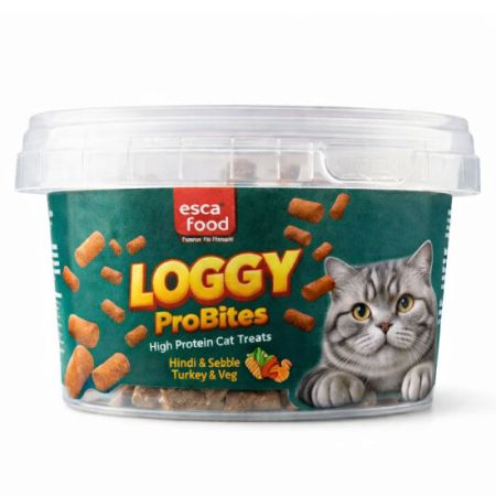 Esca Food Loggy ProBites Hindi ve Sebzeli High Protein Kedi Ödül Maması 110 Gr