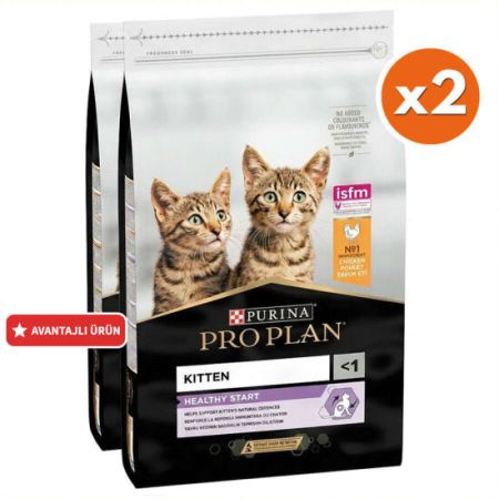 Pro Plan Kitten Yavru Kedi Maması 10 Kg x 2 Adet