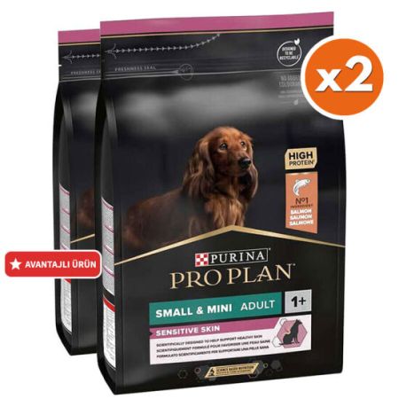 Pro Plan Somonlu Küçük Irk Köpek Maması 7 Kg x 2 Adet