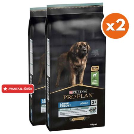 Pro Plan Large Robust Kuzu Etli Büyük Irk Köpek Maması 14 Kg x 2 Adet
