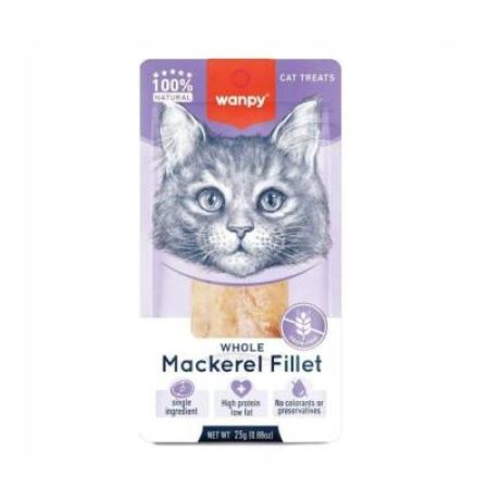 Wanpy Uskumru Fileto Kedi Ödül Maması 25 gr