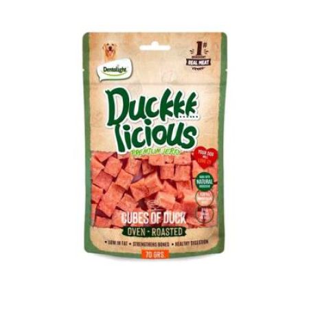 Dentalight Duck Cube Ördek Etli Köpek Ödül Küpleri 70 Gr
