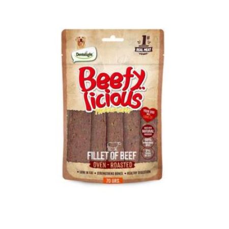 Dentalight Beefy Fillet Sığır Etli Köpek Ödül Maması 70 Gr