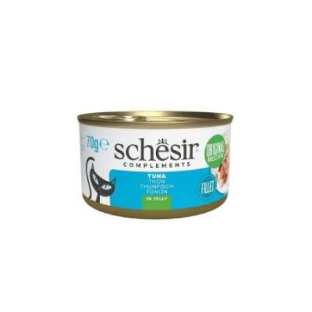 Schesir Jöle İçinde Ton Balıklı Yetişkin Kedi Konservesi 70 gr