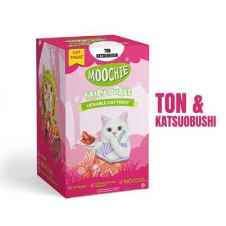 Moochie Creamy Ton Balıklı ve Katsuobushili Sıvı Krema Kedi Ödülü 30x15 gr
