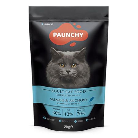 Paunchy Somonlu Kedi Maması 2 Kg
