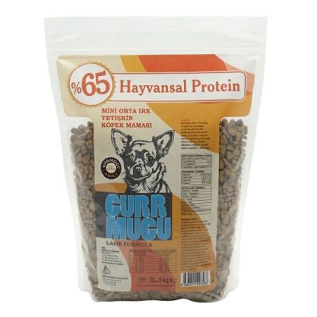 Gurrmugu Kuzulu Köpek Maması 1 Kg