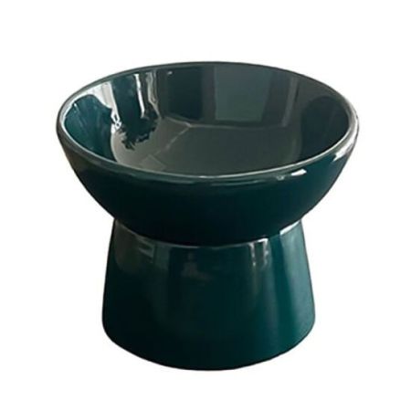 Sampaws Opak Ayaklı Kedi ve Köpek Mama ve Su Kabı Yeşil