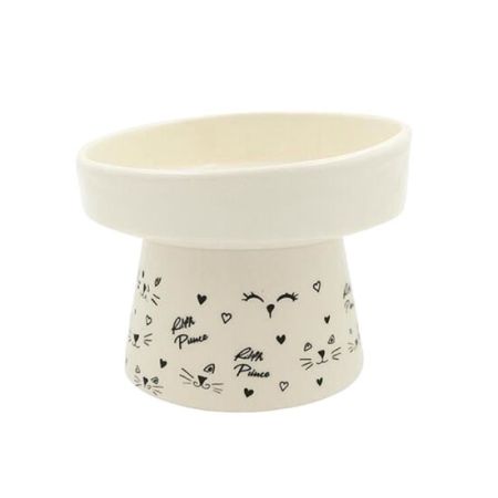 Sampaws Desenli Ayaklı Kedi ve Köpek Mama ve Su Kabı No: 2