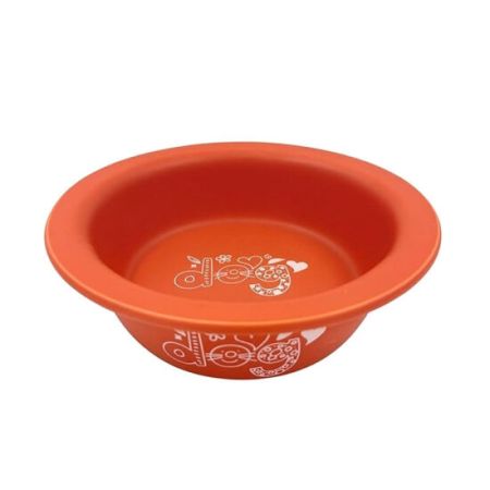 Sampaws Kedi ve Köpek Mama ve Su Kabı Turuncu 520 ML