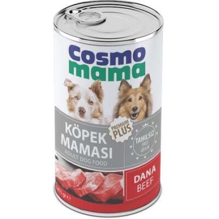 Cosmo Mama Premium Pate Dana Etli (Beef) Köpek Yaş Maması 415 Gr