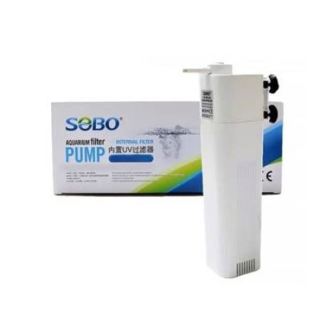 Sobo WP-190F Yeni Nesil Akvaryum İç Filtre Beyaz 12W 500 Lt/h