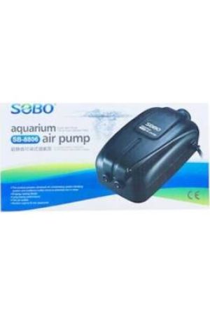 Sobo SB-8806 Çift Çıkışlı Hava Motoru 4W 2x5 Lt/Min
