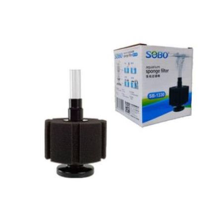 Sobo SB-1330 Yavru Akvaryum Filtresi - Küçük Boy Silindir Pipo Filtre