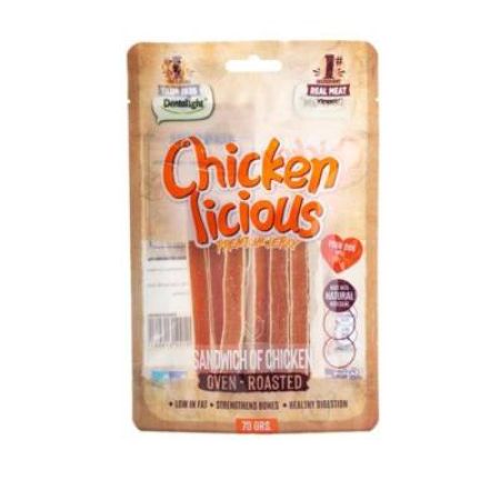 Dentalight Chicken Sandwich Tavuk Etli Köpek Ödül Maması 70 Gr