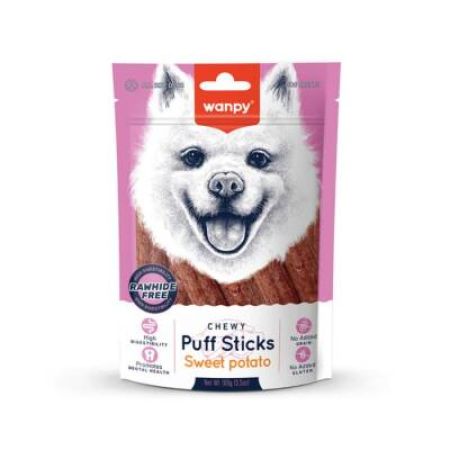Wanpy Tahılsız Tatlı Patatesli Köpek Çiğneme Ödülü 100 Gr