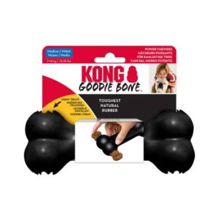 Kong Extreme Goodie Bone Kemik Şeklinde Çok Amaçlı Köpek Oyuncağı Ultra Sert M