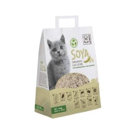 M-Pets Soya Organik Naturel Kedi Kumu 10 L