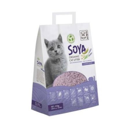 M-Pets Soya Organik Lavantalı Kedi Kumu 10 L