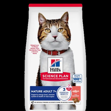 Hill's Science Plan Somonlu +7 Yaşlı Kedi Maması 1,5 kg