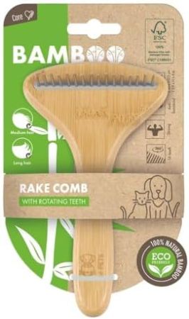 M-Pets Bambu Seyrek 16 Dişli Kıtık Açıcı Tarak
