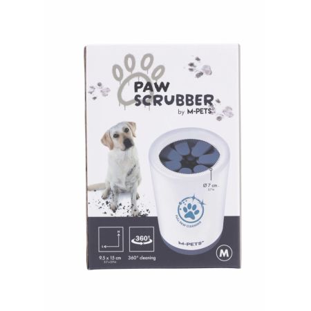 M-Pets Paw Scrubber Köpek Pati Temizleme Aparatı (Beyaz) [M]