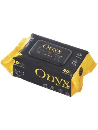 Onyx Limon Kokulu Kedi ve Köpekler Için Temizleme Mendili 80Lİ