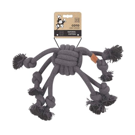 M-Pets Coto Spider Örgü Oyuncak Gri 38 Cm