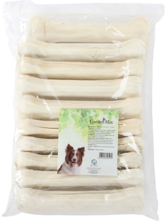 Garden Mix Beyaz Deri Pres Kemik 10 Adet