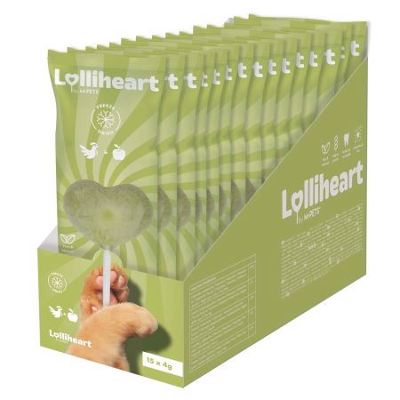 M-Pets Lolliheart Tavuklu ve Elmalı Lolipop Kedi Ödül Maması 4gr (15'li)