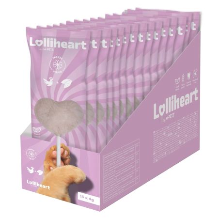 M-Pets Lolliheart Tavuklu ve Mor Patates Lolipop Kedi Ödül Maması 4gr (15'li)
