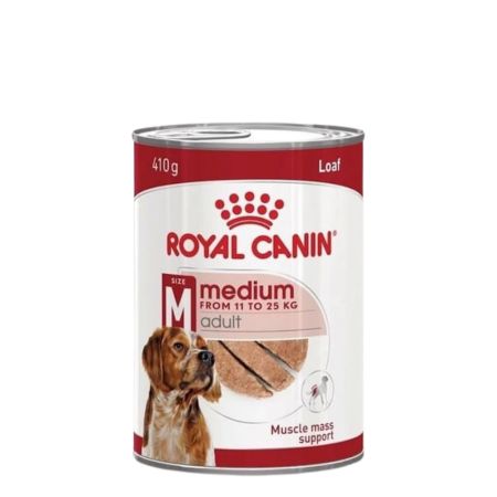 Royal Canin Loaf Mousse Orta Irk Ezme Yetişkin Köpek Konservesi 410gr