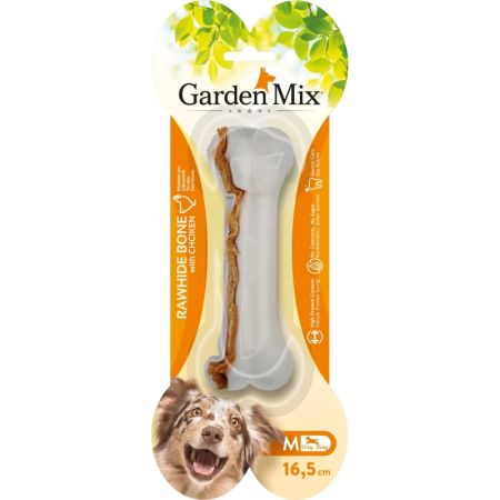 Garden Mix Tavuklu Kemik Köpek Ödülü 16,5 cm [M]