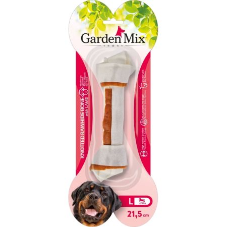 Garden Mix Kuzulu Düğümlü Kemik Köpek Ödülü 24,5cm [L]