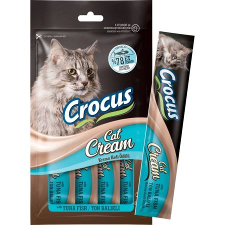 Crocus Ton Balıklı Krema Kedi Ödülü 4x15g