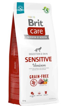 Brit Care Sensitive Digestion & Skin Tahılsız Geyikli Yetişkin Köpek Maması 12 kg