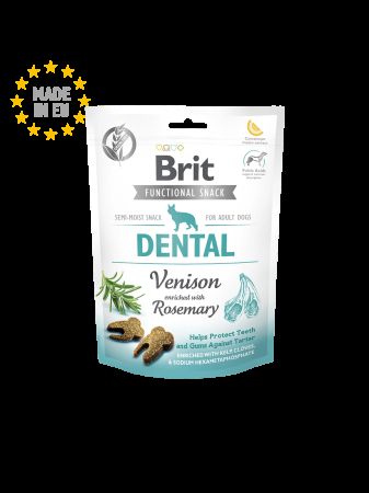 Brit Dental Biberiye ve Geyik Etli Diş Sağlığı için Köpek Ödül Maması 150 gr