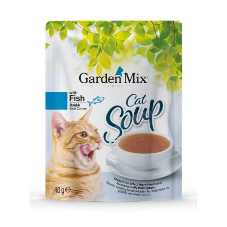 Garden Mix Balıklı Kedi Çorbası 40gr