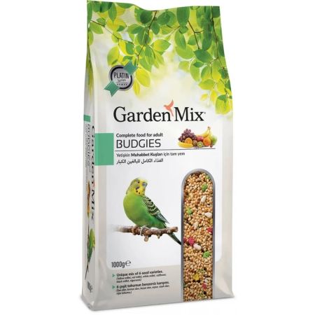 Garden Mix Platin Meyveli Muhabbet Kuş Yemi 1kg