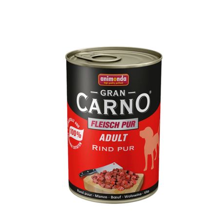 Animonda GranCarno Sığır Etli Yetişkin Köpek Konservesi 400gr