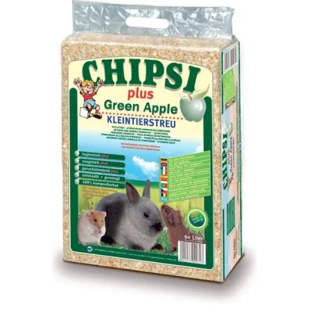 Chipsi Elmalı Kemirgen Talaşı 60lt