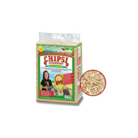 Chipsi Çilekli Kemirgen Talaşı 60lt