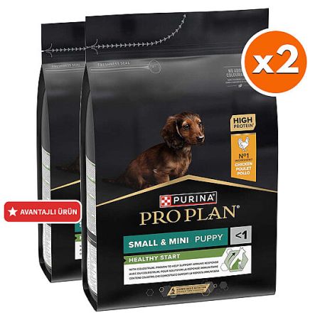Pro Plan Puppy Tavuk Etli Küçük Irk Yavru Köpek Maması 3 Kg x 2 Adet