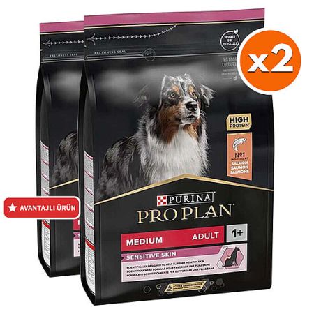 Pro Plan Sensitive Somon Hassas Köpek Maması 3 Kg x 2 Adet