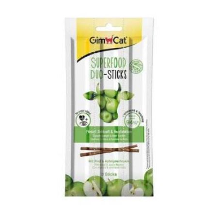 Gimcat  Duo Stick Sığır Elma Kedi Ödül Çubuğu 3 lü 15 gr