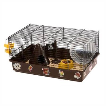 Ferplast Criceti 9 Korsan Temalı Hamster Kafesi 46x29x23 cm